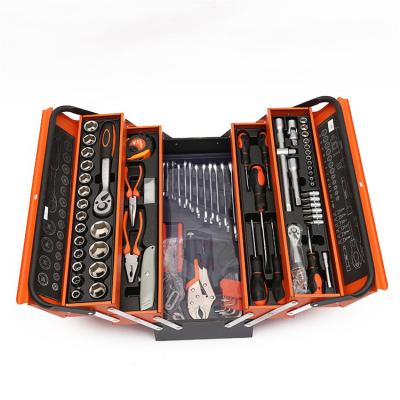 China Auto Repair Or Home Use 85pcs Carbon Steel Qualitative Combination Mechanical Tool Kit Good Quality for sale