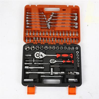 China Auto Repair or Home Use Super Quality 78pcs Socket Wrench Tool Kit Car Repair Set Full Functions for sale