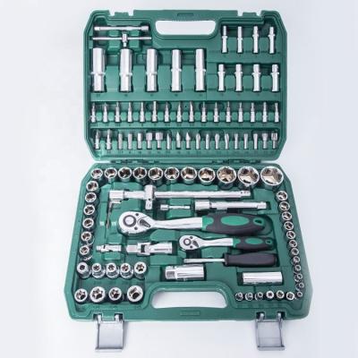 China Professional Retail Wholesale Car Repair Shop Automobile Socket Wrench Set 108pcs Tool Kit For Car Repair for sale