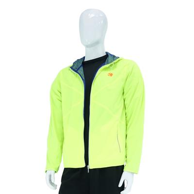 China 100% Polyester Breathable Reflective Hooded Pullover Waterproof Anorak for sale