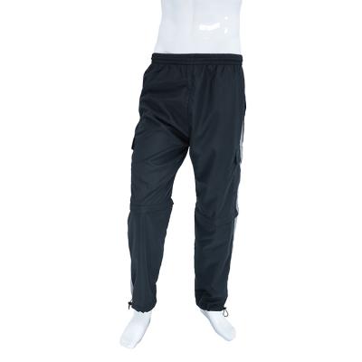 China Breathable Mens Stretch Waist Dropped Sports Inseam Running Pants With Detachable Tapered Legs for sale