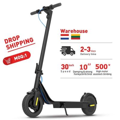 China 2021 Eu warehouse long term unisex adult cheap electric scooter with certificate for sale