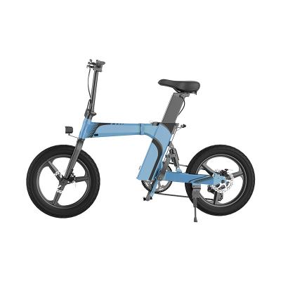 China Auxiliary Bike/e-bike/pedal bike 20 inch folding 350w lithium battery electric strong power bicycle electric bicycle in Poland warehouse for sale