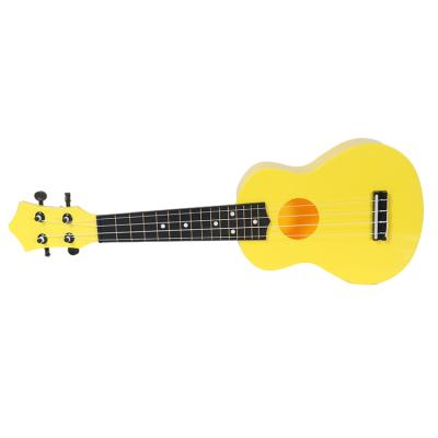 China Factory direct sale ukulele musical instruments plastic wooden children little colorful guitar ukulele for sale