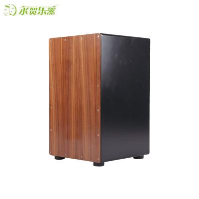 China Cajon Wooden Percussion Drum Box Sheepskin Drum Acoustic Cajon Drum Percussion Instrument for sale