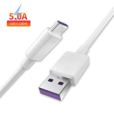 China Fast MP3/MP4 Player DataRoad Custom 1M Band Copper 5A Mobile Phone USB C To USB A Charging Cable For Android for sale