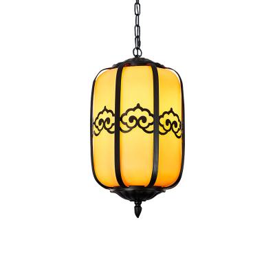 China Other Yard Waterproof Chinese Pumpkin Lamp LED Wall Lamp For Hallway Door Pendant Light for sale