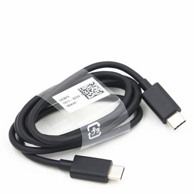 China Original mobile phone UCB24 data cable 28AWG 1M suitable Type-C Sony XPERIA1ii X5 palladium fast charging USB-C port to dual to USB-C for sale