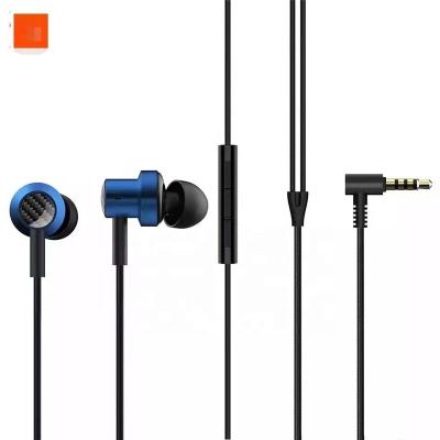 China In-Ear Dual Dynam Headset Magnetic Headset Earbuds Cable Control 3.5mm Mobile Phone Laptop For Xiaomi Dual Driver Earphones In-ea for sale