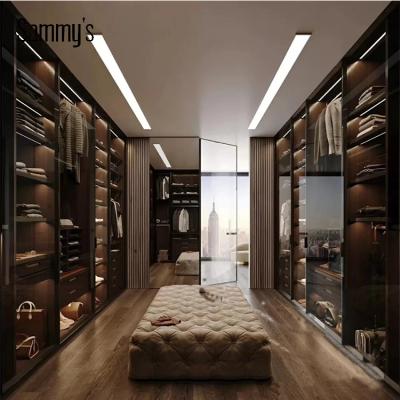 China Convertible Walk In Closet Furniture Bedroom Wardrobe Closet Open Shelf Modern Bedroom Wardrobe for sale