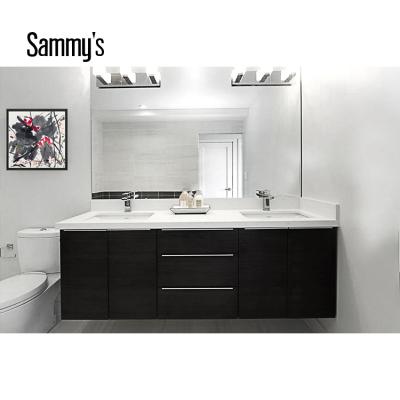 China Modern Style Picks Bathroom L Shaped Vanity for sale