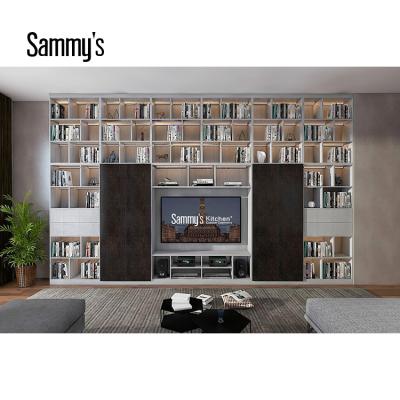 China 2019 Modern (Wall Others) Home Design Unit Cabinet Of Bookcase Adjustable Use TV for sale