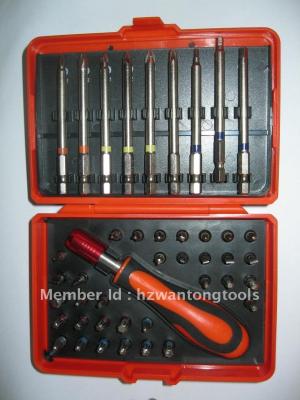 China Tamper Proof 50pc Cordless Screwdriver Bit Set PH3 PZ3 HEX3 T10 With Nickel Plated for sale