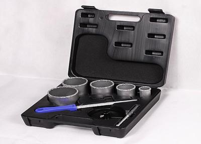 China Granite Fine Tooth Tungsten Carbide Hole Saw Set With Half Round File 6'' for sale