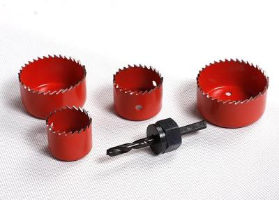 China Stainless Steel Carbide Tip Hole Saw Drill Bits 3/4’’ to 5-1/2’’ For Cutting Wood for sale