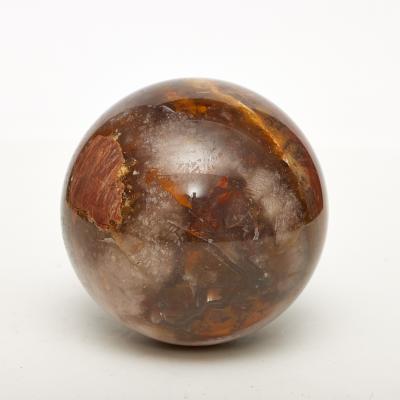 China China Wholesale Healing Bulk Natural Gemstone Brown Crystal Polishing Sphere For Home Decor Or Gifts for sale