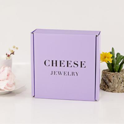 China Recyclable Logo Cardboard Cartons Shipping Mailer Jewelry Box Custom Skin Care Corrugated Packaging Boxes Shipping for sale