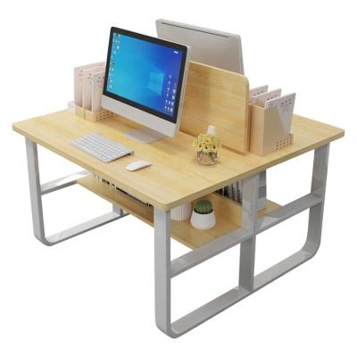 China Modern Simple Design Office Workstation Workstation Contemporary Two Person Office Furniture for sale