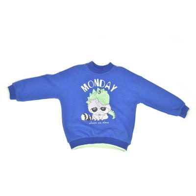 China Wholesale Anti-Shrink Animal Print Child Hoodie Prepare Running Factory Cotton Fleece Long Sleeve Pullover Sweatshirt for sale