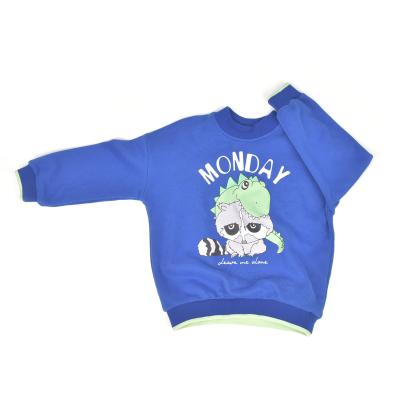 China Wholesale Anti-Shrink Animal Print Child Hoodie Prepare Running Factory Cotton Fleece Long Sleeve Pullover Sweatshirt for sale