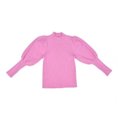 China Autumn Solid Color Pullover Sweater Anti-Shrink Warm Turtle Neck Knit Sweater Tops Breath Sleeve Children Sweater Clothing for sale