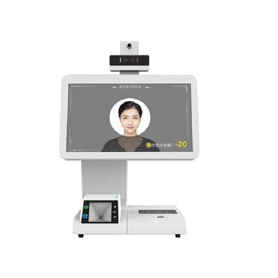 China Plastic Wholesale Facial Recognition Access Control Kiosk Device With Temperature Screening Device for sale