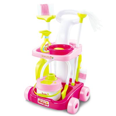 China Vacuum Cleaner Toy Pretend Play Cleaning Kids Tools Pretend Play Kids Vacuum Cleaner Toys for sale