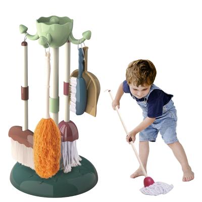 China Floor Baby Home Floor Mopping Cleaning Toys Mopping Tool Kit For Age 3+ for sale