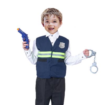 China Police Set For Kids Play Tent Clothes Toys Set For Kids With Gun Accessory for sale