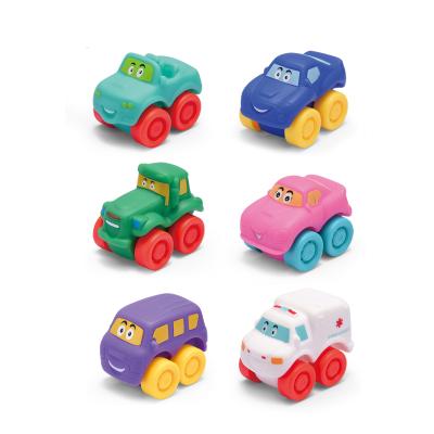 China Mini Toy Cars Wheel Model Vinyl Silicone Free Toy OEM OEM For Baby for sale