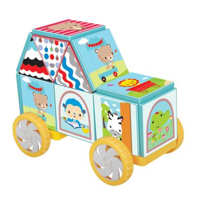 China Cheap Cheap Magnetic Toys Children Building Block Sets Magnetic Educational Toys For DIY Car for sale