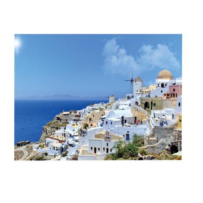 China 1000 puzzles sublimation santorini clever paper puzzles 1000 for adult for sale