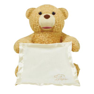 China Soft Toys For Babies Baby Sensory Semi-Transparent Newborn Plush Soft Bear Toys For 1 Year Old Babies for sale