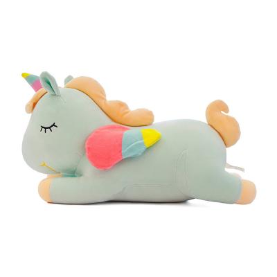 China 32 Inch Custom Unicorn Stuffed Animal Plush Toy Soft Stuffed Animal Toy For Girls for sale