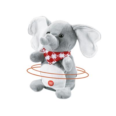 China Electric Stuffed Dancing Elephant Kids Children Musical Toys Stuffed Animal Plush Toy for sale