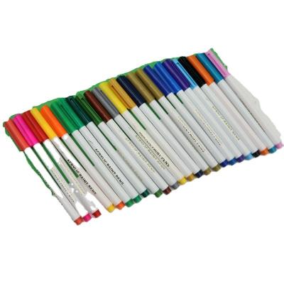 China Waterproof 21/25 Colors Permanent Non Fading Water Based Marker Pens Set For Fabric, Paper Crafts, Etc. for sale