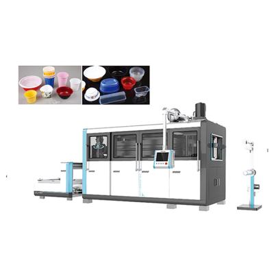 China Hotels Plastic Product Making Machine 4 Pillar Cup Thermoforming Machine for sale