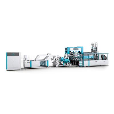 China Single Layer or Multilayer Plastic Sheet Extruder Machine, APET PETG CPET Extrusion Line for sale