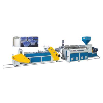 China New High Quality Diagonal Single Layer Sheet Plastic Extruder Recycling Machine PP for sale