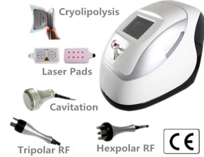 중국 Cryotherapy Lipolaser 공동현상 RF 얼굴 피부 처리를 위한 다기능 아름다움 장비 판매용