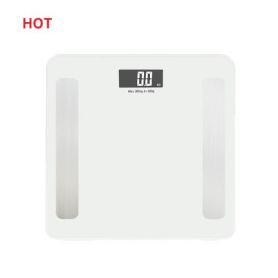 China OEM/ODM Bathroom BMI Body Fat Scale Tempered Glass Digital Sustainable Weight Loss Measures Electronic Smart Body Fat Scale for sale