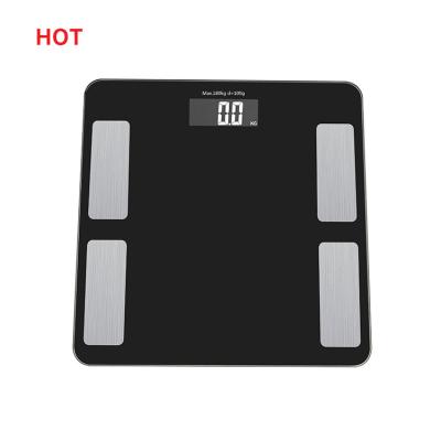 China Biggest Function Wireless Weight BMI Scale Maker Loser Body Fat Bathroom Measures Batteries With Body Fat Measurement for sale