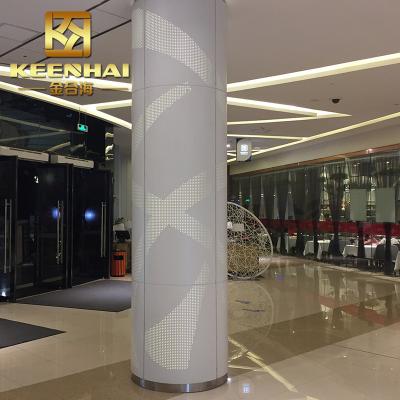 China Structure Decoration Stainless Steel Column Cladding Foundation Pillar for sale