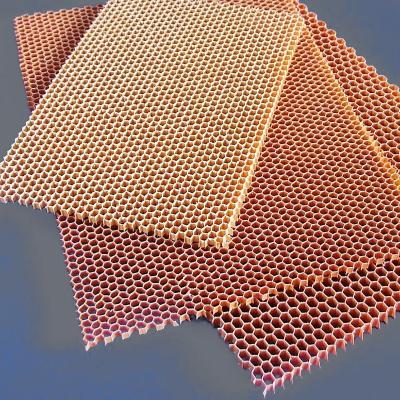 China Alucobond Perforated Wall Cladding Panel Aluminum Honeycomb Core For Flow Straightener for sale