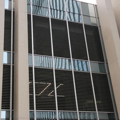 China Environmental Friendly Aluminum Exhaust Shutters Vents Canopy Panel for sale