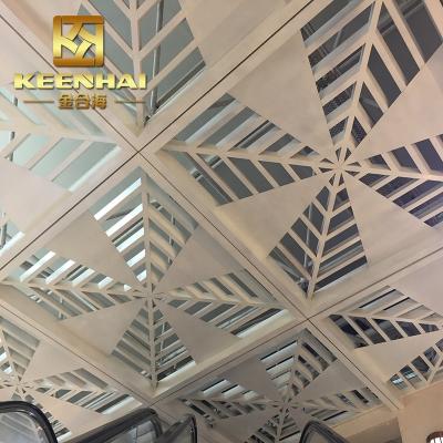 China Interior Aluminum False Ceiling Designs Material Artistic Ceiling Construction for sale