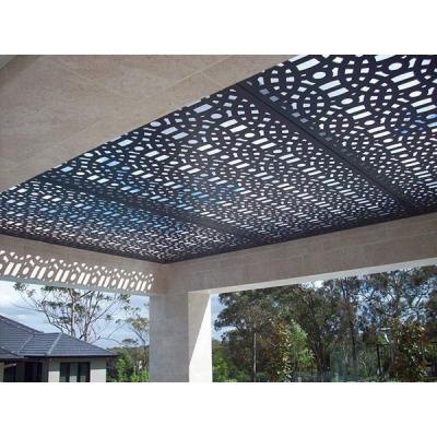 China Architectural Perforated Ceilings Laser Cutting Exterior Aluminum Perforated Ceiling Panel for sale