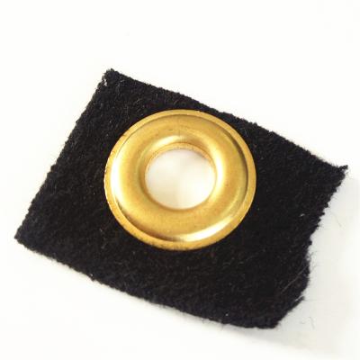 China Inside Round Eyelets - Nickel Free 9mm Diameter with Brass Fork Grommets Eyelet for sale