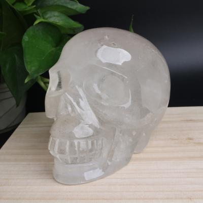 China Europe Crystal Quartz Crystal Skulls Healing Nature Cut Crystal Clear Crystal Skulls for Decoration for sale