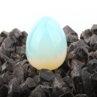 China Newcomers from Europe polished crystals healing yoni opal crystal egg crafts crystal vaginal eggs for woman for sale